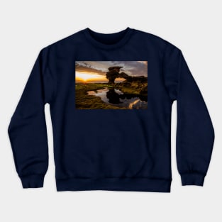 Sierra Nevada Rock, Point Nepean, Portsea, Victoria, Australia Crewneck Sweatshirt